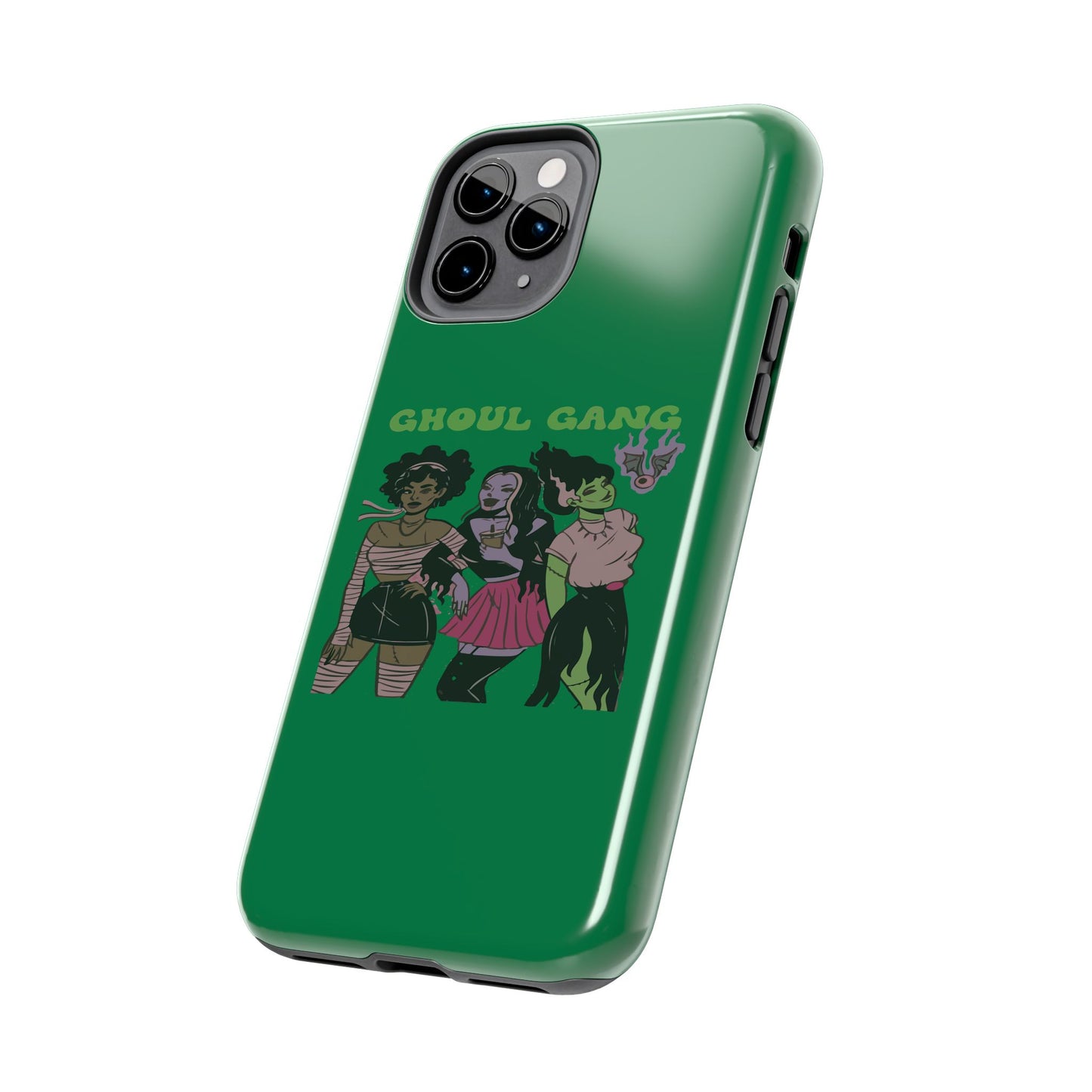 Ghoul Gang Tough Phone Case, Phone Accessory, Halloween Gift, Spooky Aesthetic, Durable Protection, Trendy Design