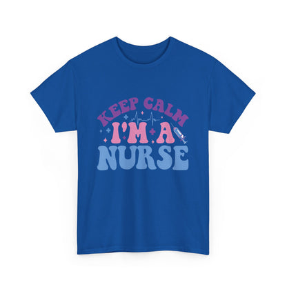 Nurse Appreciation Heavy Cotton Tee, Funny Nurse Gift, Medical Humor Shirt, Nurse Day Celebration Tee, Caregiver Outfit