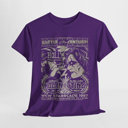 Vintage Wrestling Tee - Hulk vs Sting Retro Sports Nostalgia - Classic WCW Unisex Heavy Cotton Tee
