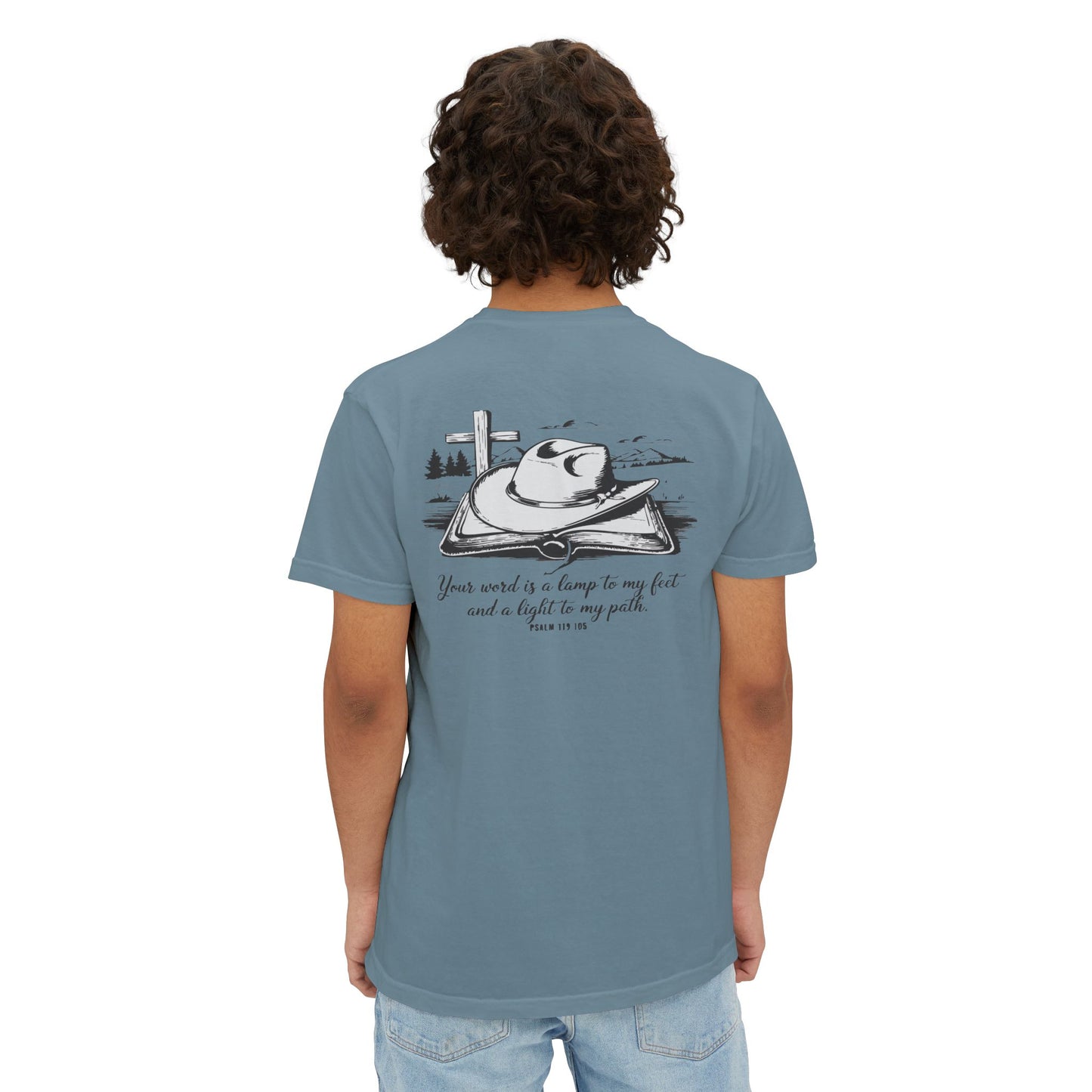 Unisex Pocket T-Shirt with Inspirational Quote - Perfect for Everyday Wear, Gift for Friends and Family, Spiritual Vibes, Summer Outing