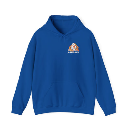 Cozy Halloween Cat Hoodie | Unisex Sweatshirt for Fall, Autumn Vibes, Casual Wear, Gift for Cat Lovers, Spooky Season