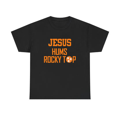 Jesus Hums Rocky Top Tee | Christian Football Tennessee Vols Shirt