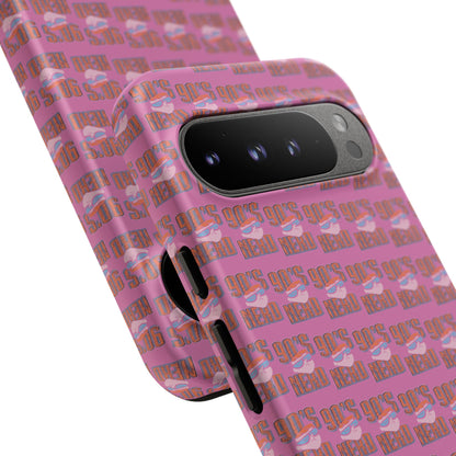 90s Vibe Phone Case, Retro Tough Cases, Gift for Nostalgia Lovers, Durable Phone Covers, 90s Themed Accessories