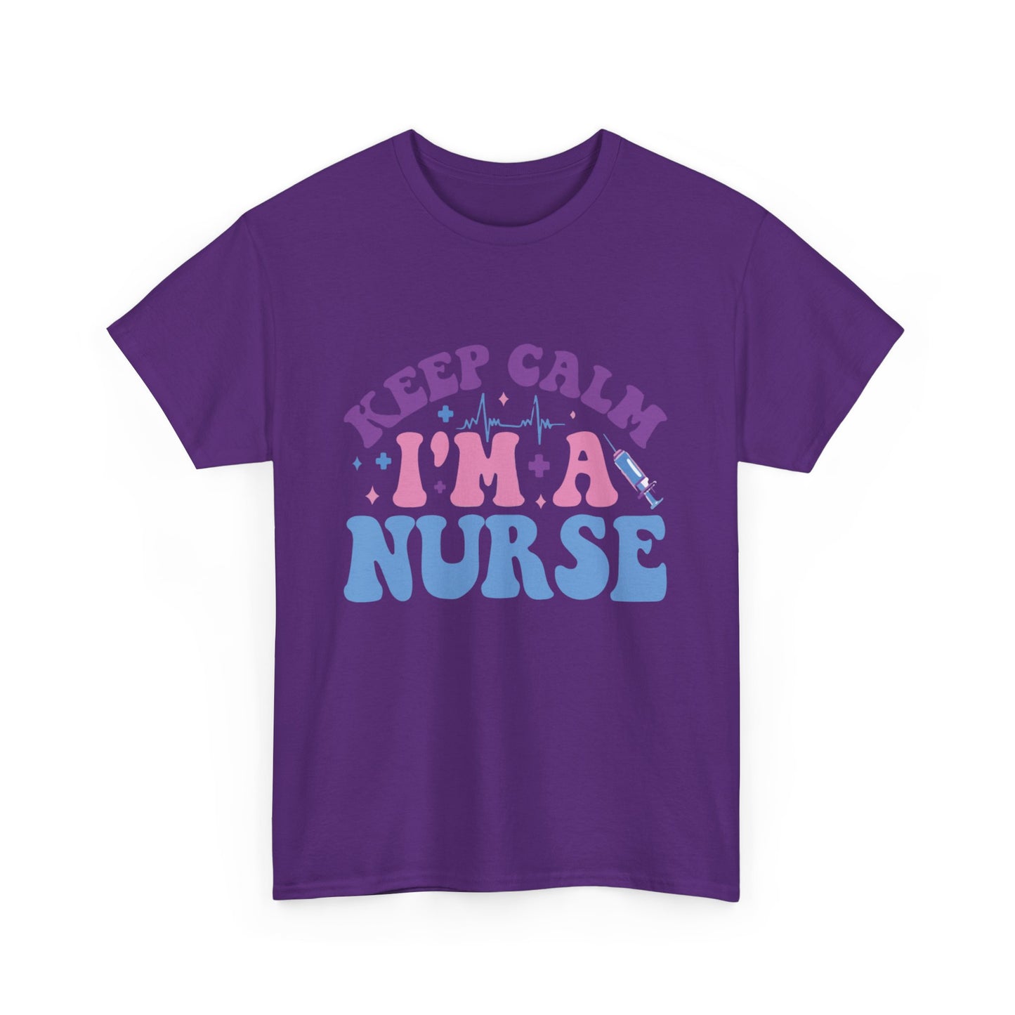 Nurse Appreciation Heavy Cotton Tee, Funny Nurse Gift, Medical Humor Shirt, Nurse Day Celebration Tee, Caregiver Outfit
