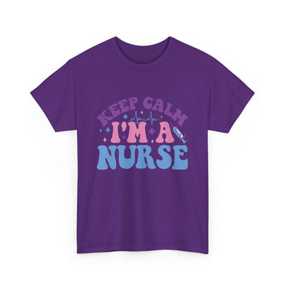 Nurse Appreciation Heavy Cotton Tee, Funny Nurse Gift, Medical Humor Shirt, Nurse Day Celebration Tee, Caregiver Outfit