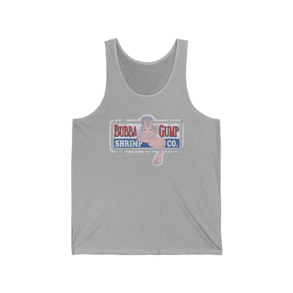 Bubba Gump Shrimp Co. Unisex Jersey Tank Top - Summer Vibes, Beachwear, Gift for Sea Lovers, Casual Day Out, BBQs, Outdoor Events