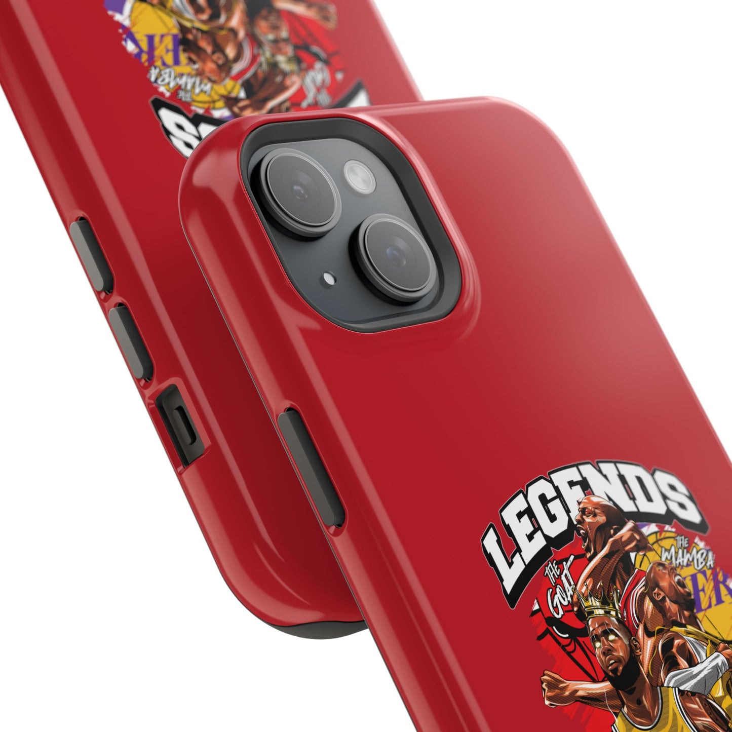 Legends Basketball Graphic Phone Case — Impact-Resistant iPhone Cover
