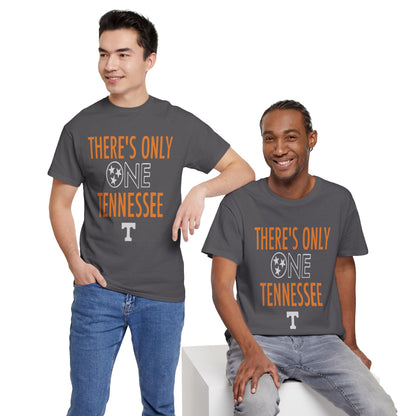 Tennessee Pride Tee, Unisex Heavy Cotton Tee, Tennessee Fans Gift, College Sports Apparel, Casual Everyday Wear, State Pride Shirt