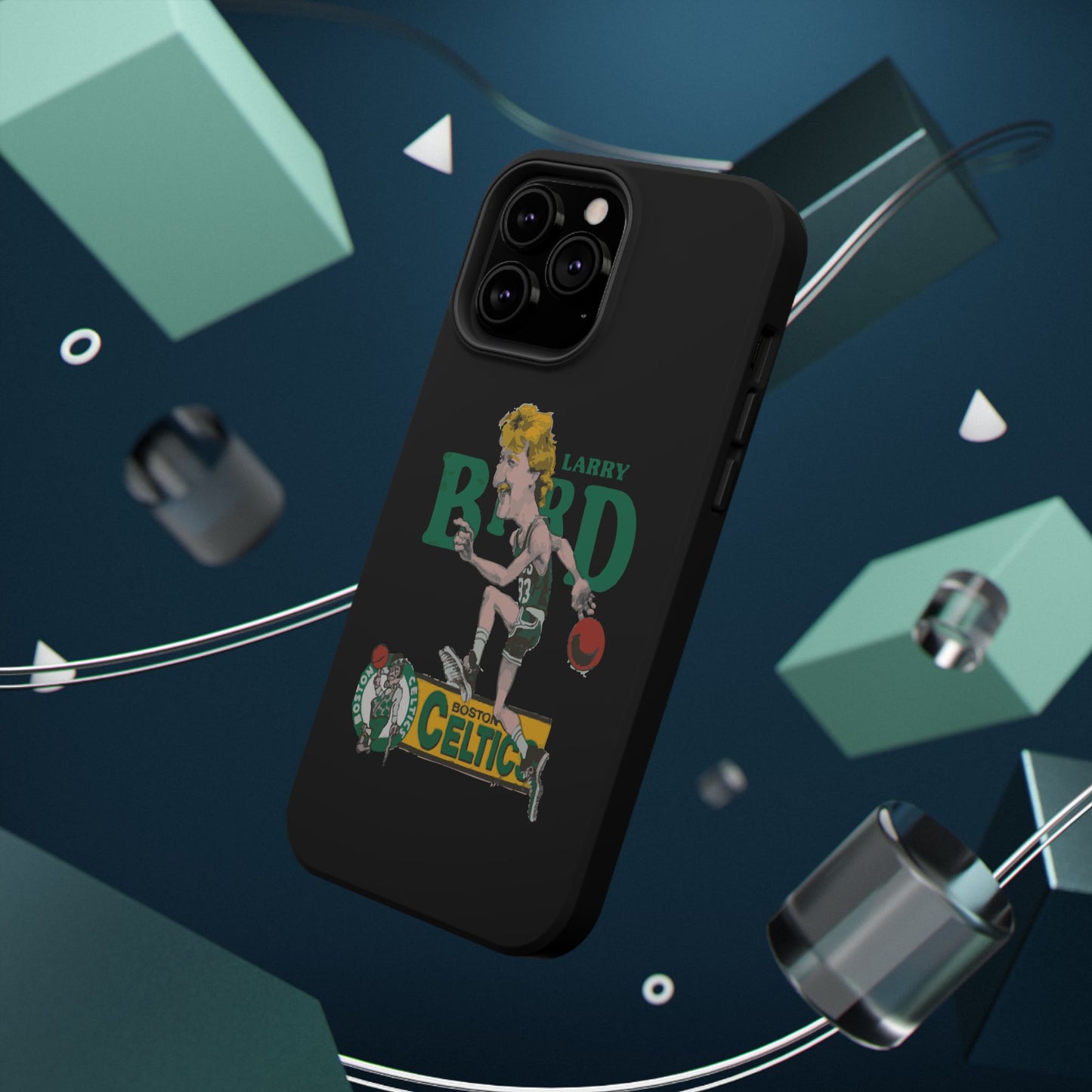 Larry Bird Impact-Resistant Phone Case, Sports Fan Gift, Basketball Accessories, Celtics Merchandise, Unique Phone Cover