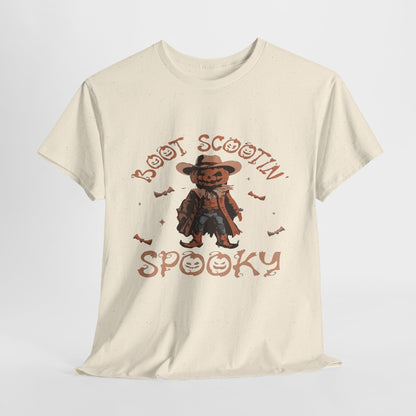 Spooky Cowboy Tee, Unisex Heavy Cotton T-Shirt, Halloween Costume, Fall Fashion, Fun Casual Wear, Gift for Friends, Boot Scootin' [...]