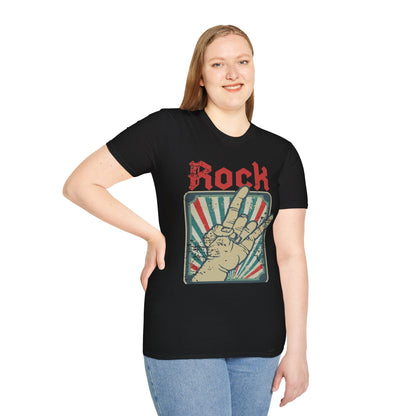Rock On Unisex T-Shirt - Music Lover Gift, Concert Wear, Casual Style, Graphic Tee, Rock n Roll Apparel