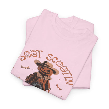 Spooky Cowboy Tee, Unisex Heavy Cotton T-Shirt, Halloween Costume, Fall Fashion, Fun Casual Wear, Gift for Friends, Boot Scootin' [...]