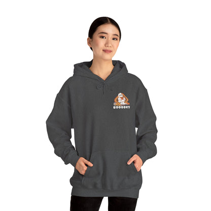 Cozy Halloween Cat Hoodie | Unisex Sweatshirt for Fall, Autumn Vibes, Casual Wear, Gift for Cat Lovers, Spooky Season