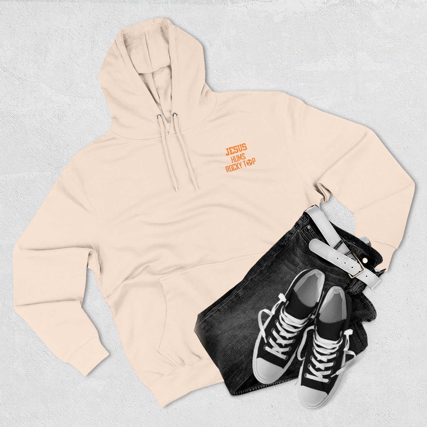 Jesus Hums Rocky Top Hoodie | Christian Tennessee Music Sweatshirt