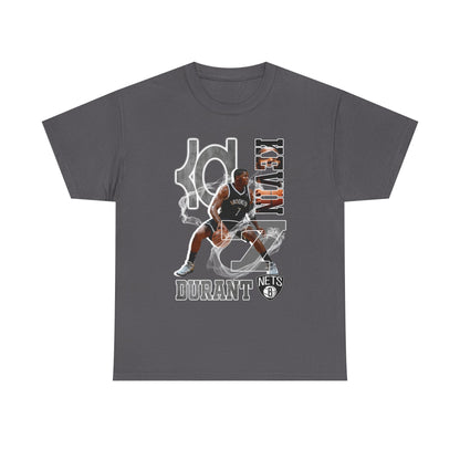 Kevin Durant Unisex Heavy Cotton Tee, Basketball Fan Shirt, Sports Apparel, Gift for Sports Enthusiasts, NBA Style T-Shirt