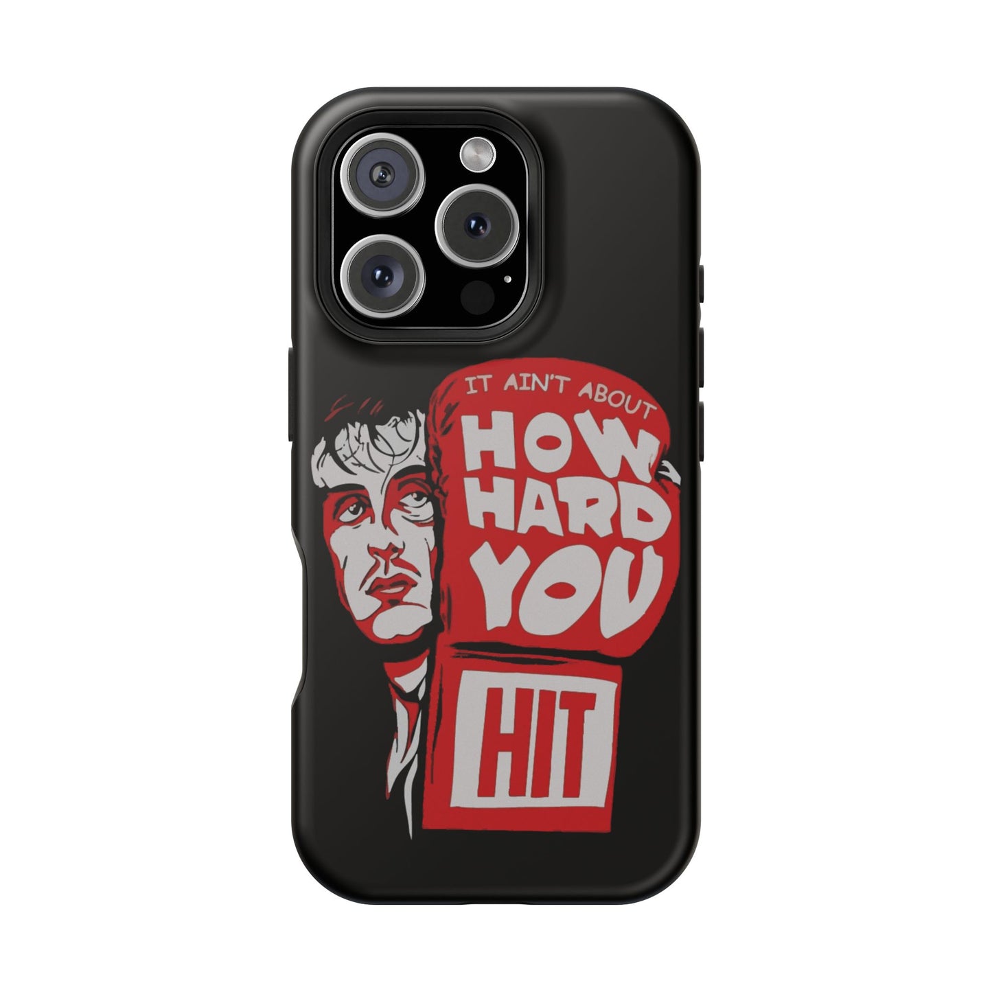 Impact-Resistant Phone Case, Rugged Smartphone Cover, Tough Phone Protection, Inspirational Gift, Motivational Tech Accessory