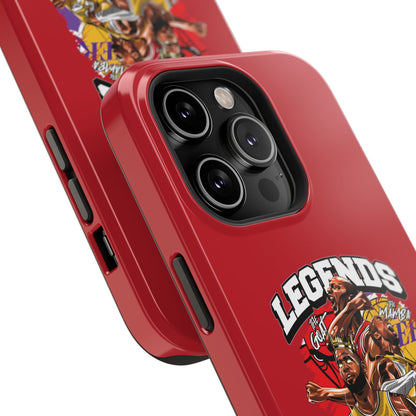 Legends Basketball Graphic Phone Case — Impact-Resistant iPhone Cover