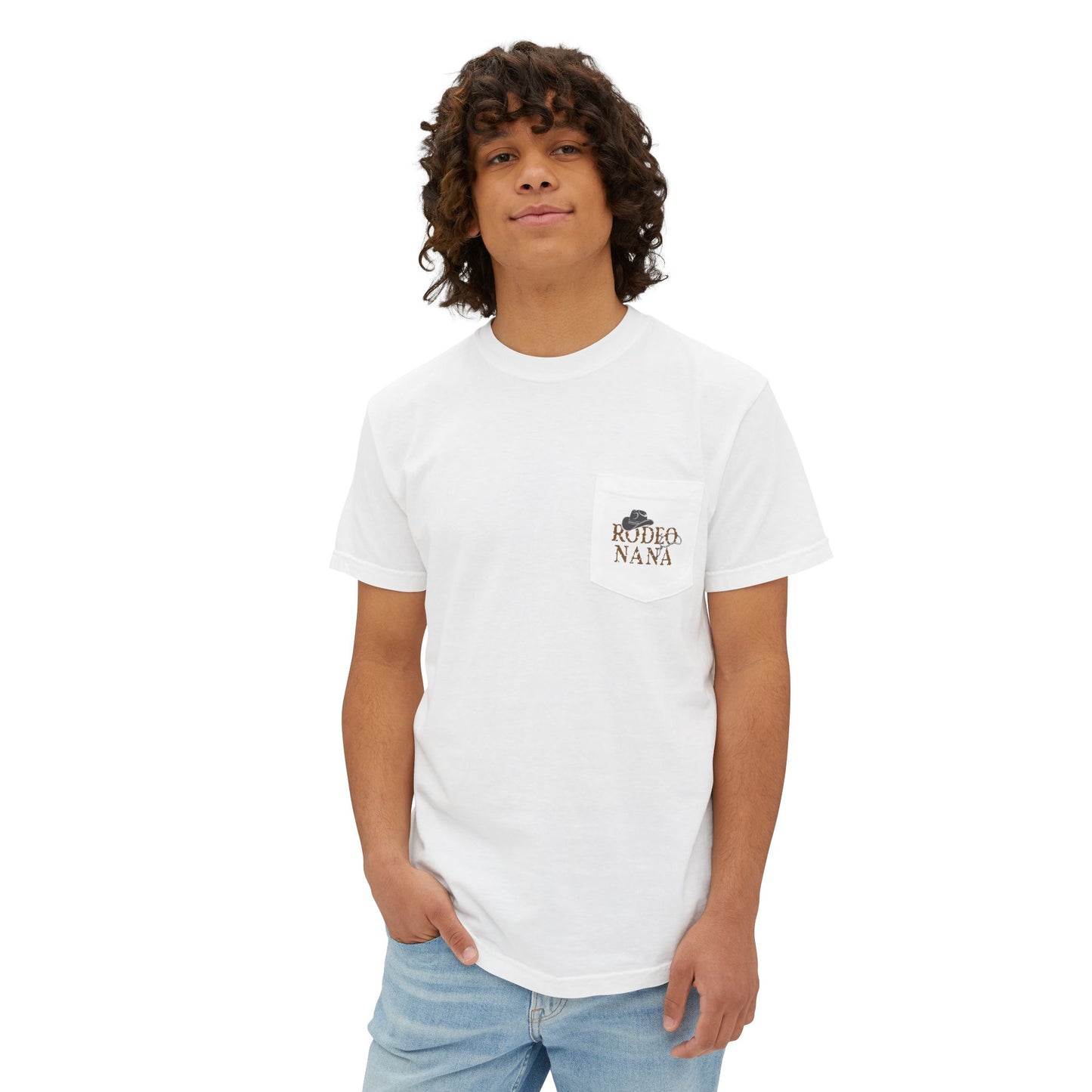 Unisex Pocket T-Shirt with Inspirational Quote - Perfect for Everyday Wear, Gift for Friends and Family, Spiritual Vibes, Summer Outing