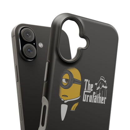 Magnetic Tough Cases: The Gruffather Phone Cover, Gift for Minions Fans, Unique Cell Phone Case, Durable Protective Case, Fun Cartoon Design