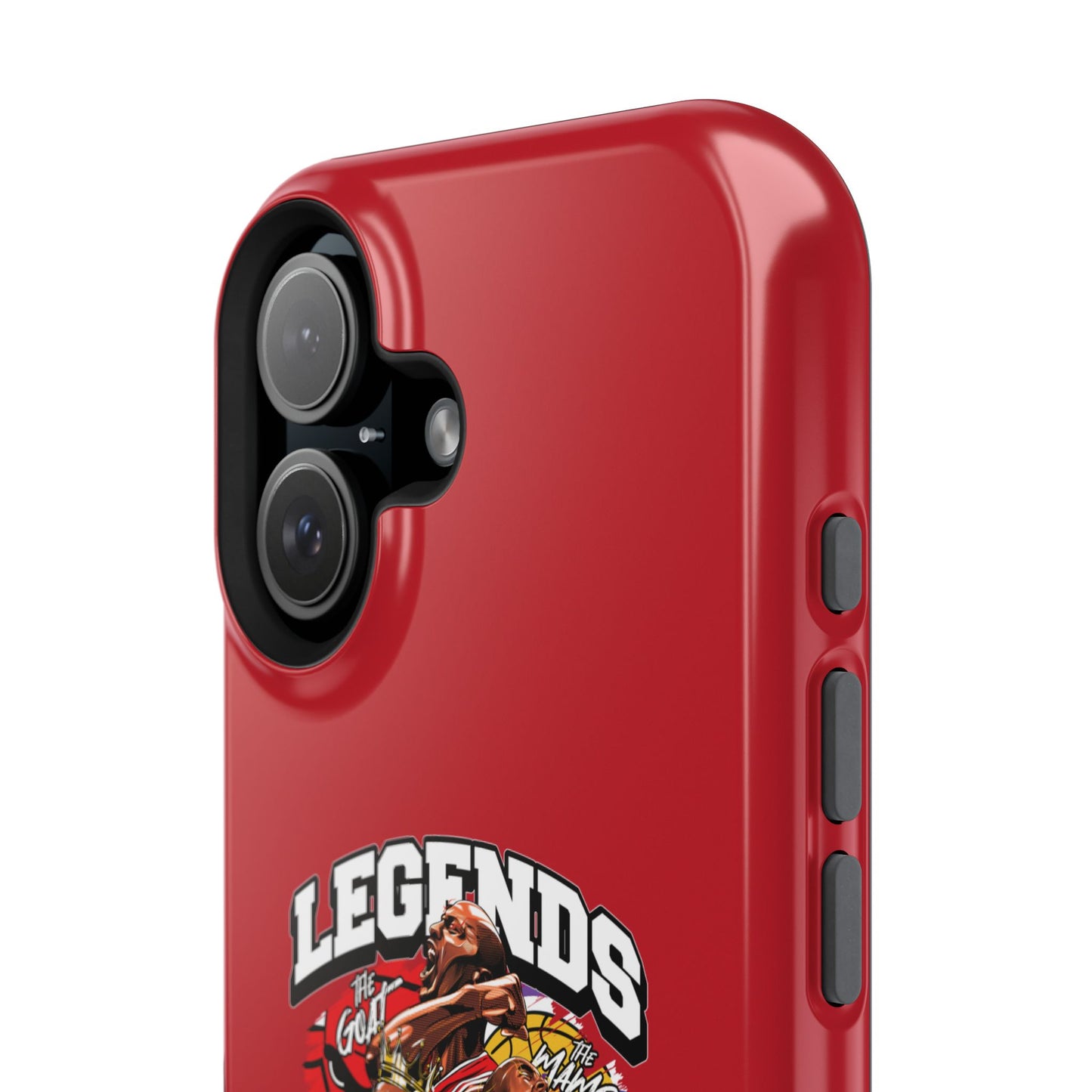 Legends Basketball Graphic Phone Case — Impact-Resistant iPhone Cover