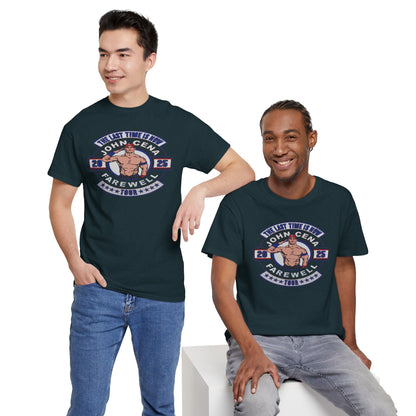 Wrestling Tribute Tee, John Cena Farewell Shirt, Unisex Graphic Tee, Fan Merchandise, Gift for Sports Lovers