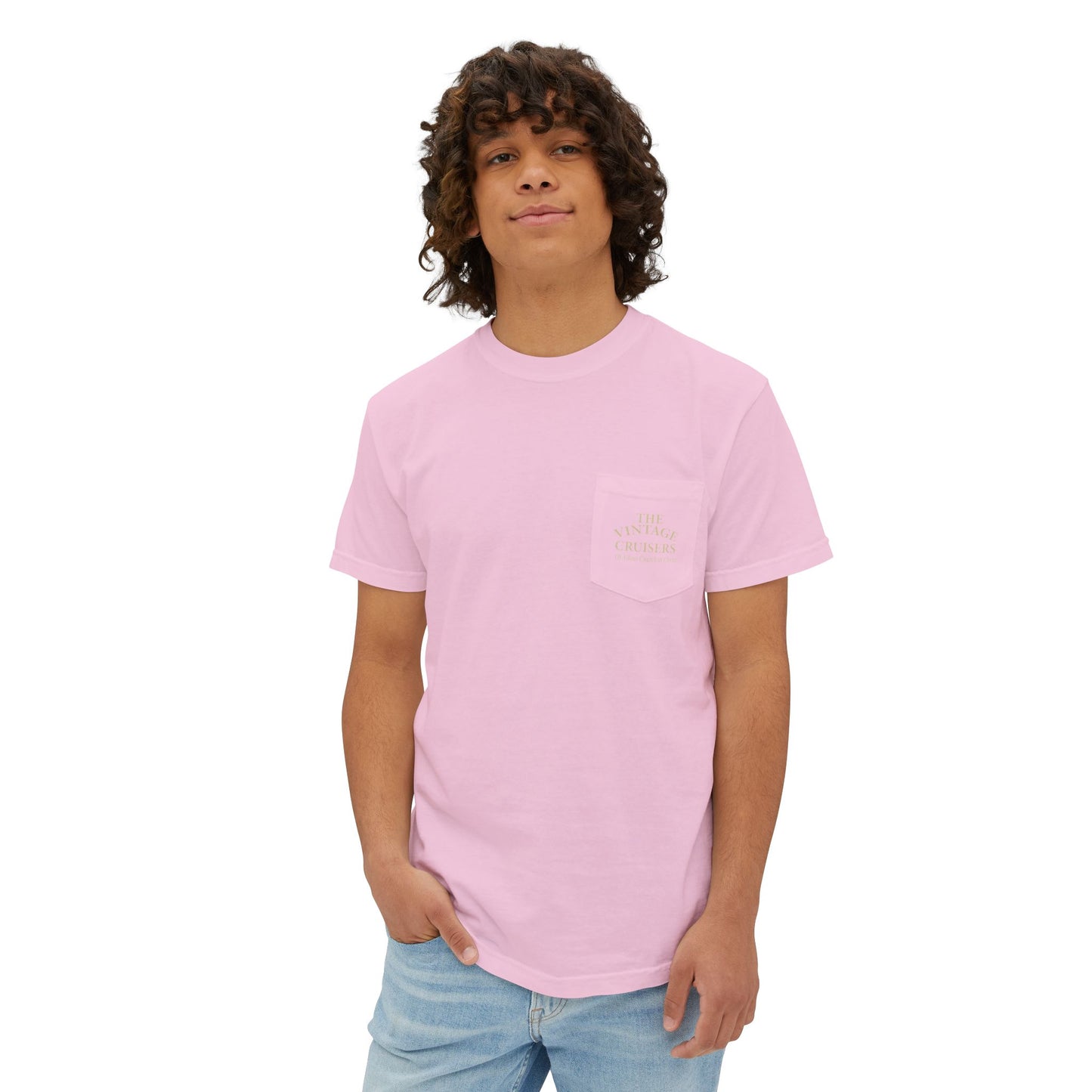 Vintage Allons church of Christ Cruise Pocket T-Shirt