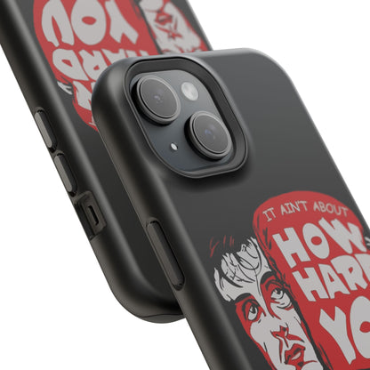 Impact-Resistant Phone Case, Rugged Smartphone Cover, Tough Phone Protection, Inspirational Gift, Motivational Tech Accessory