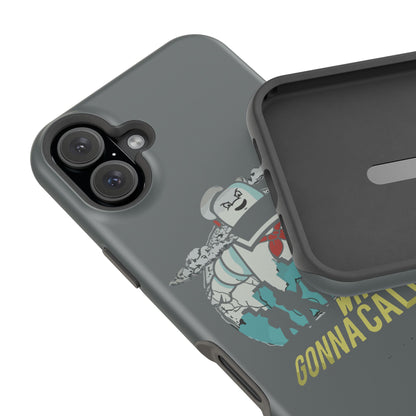 Ghostbuster-Inspired Tough Phone Case - Who Ya Gonna Call? - Perfect for Fans, Gift for Halloween, Geeky Accessories, Durable Protection