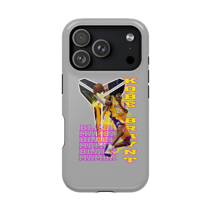 Impact-Resistant Phone Case — Bold Retro Basketball Graphic