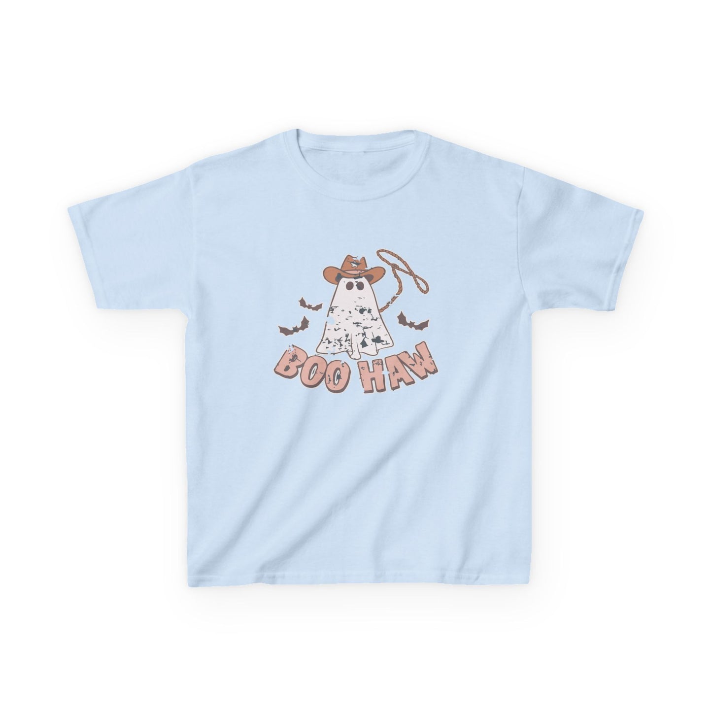 Boo Haunt Kids Tee, Halloween Shirt, Ghost Costume T-Shirt, Fun Kids Apparel, Spooky Party Outfit
