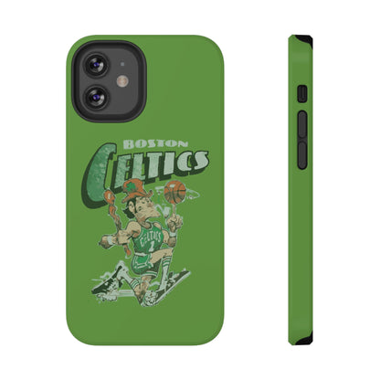 Boston Celtics Impact-Resistant Phone Case, Basketball Phone Cover, Sports Fan Gift, Sturdy Phone Case, NBA Merchandise, Team Spirit Decor