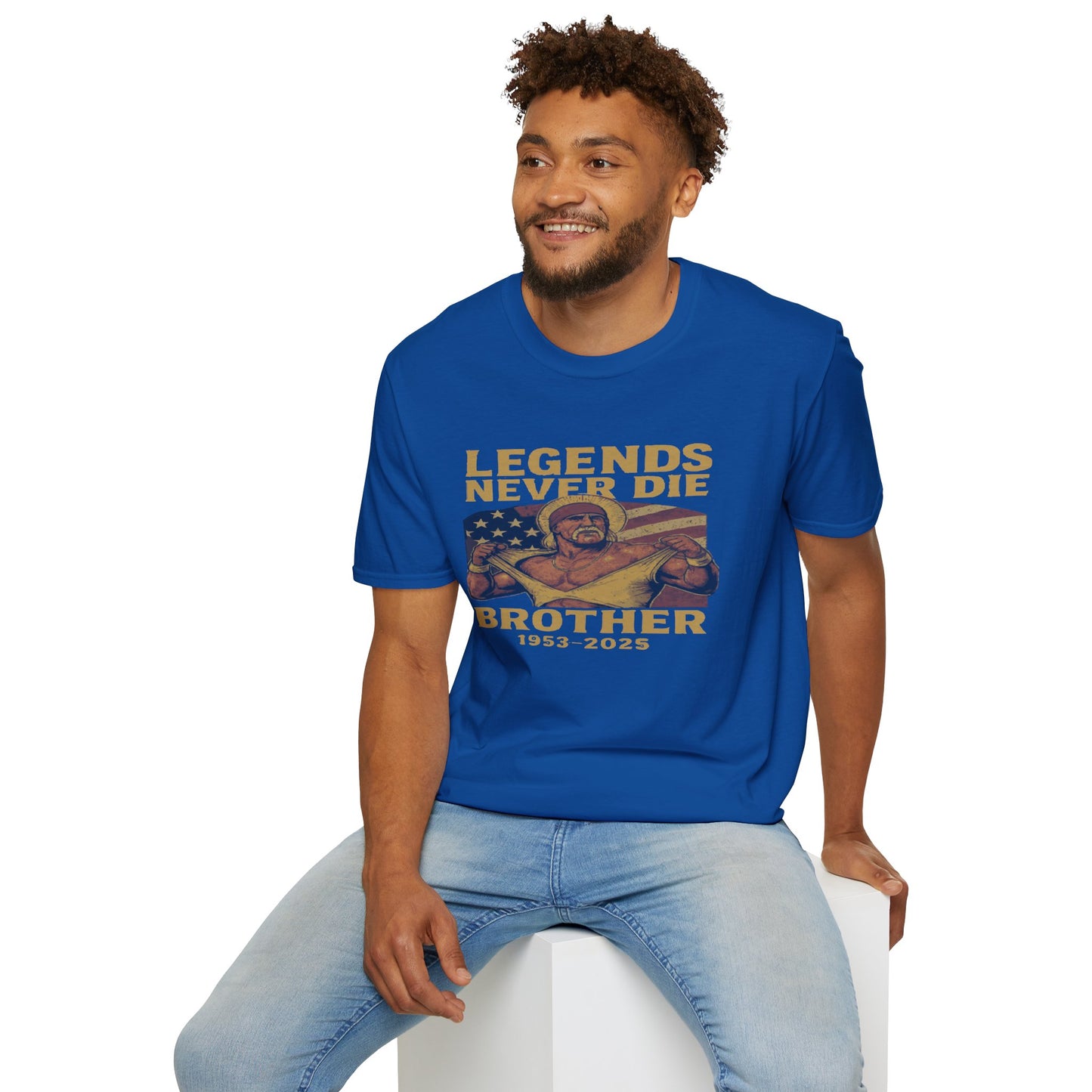 Legends Never Die Brother Memorial T-Shirt – Vintage Tribute Tee (1952–2023)
