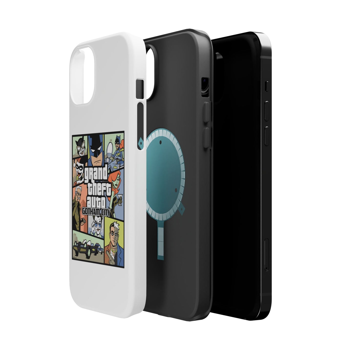 Grand Theft Auto Magnetic Tough Case, Gaming Phone Case, GTA Art Phone Cover, Gifts for Gamers, Cool Cell Phone Case