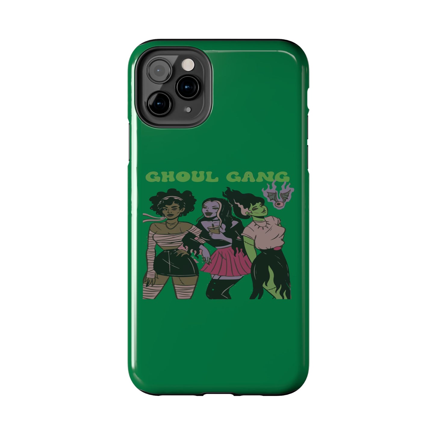Ghoul Gang Tough Phone Case, Phone Accessory, Halloween Gift, Spooky Aesthetic, Durable Protection, Trendy Design