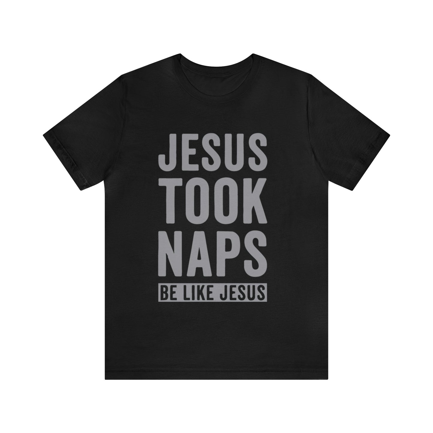 Jesus Love Naps 2 Jersey Short Sleeve Tee