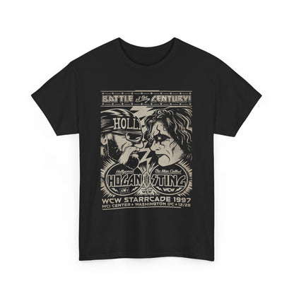 Vintage Wrestling Tee - Hulk vs Sting Retro Sports Nostalgia - Classic WCW Unisex Heavy Cotton Tee