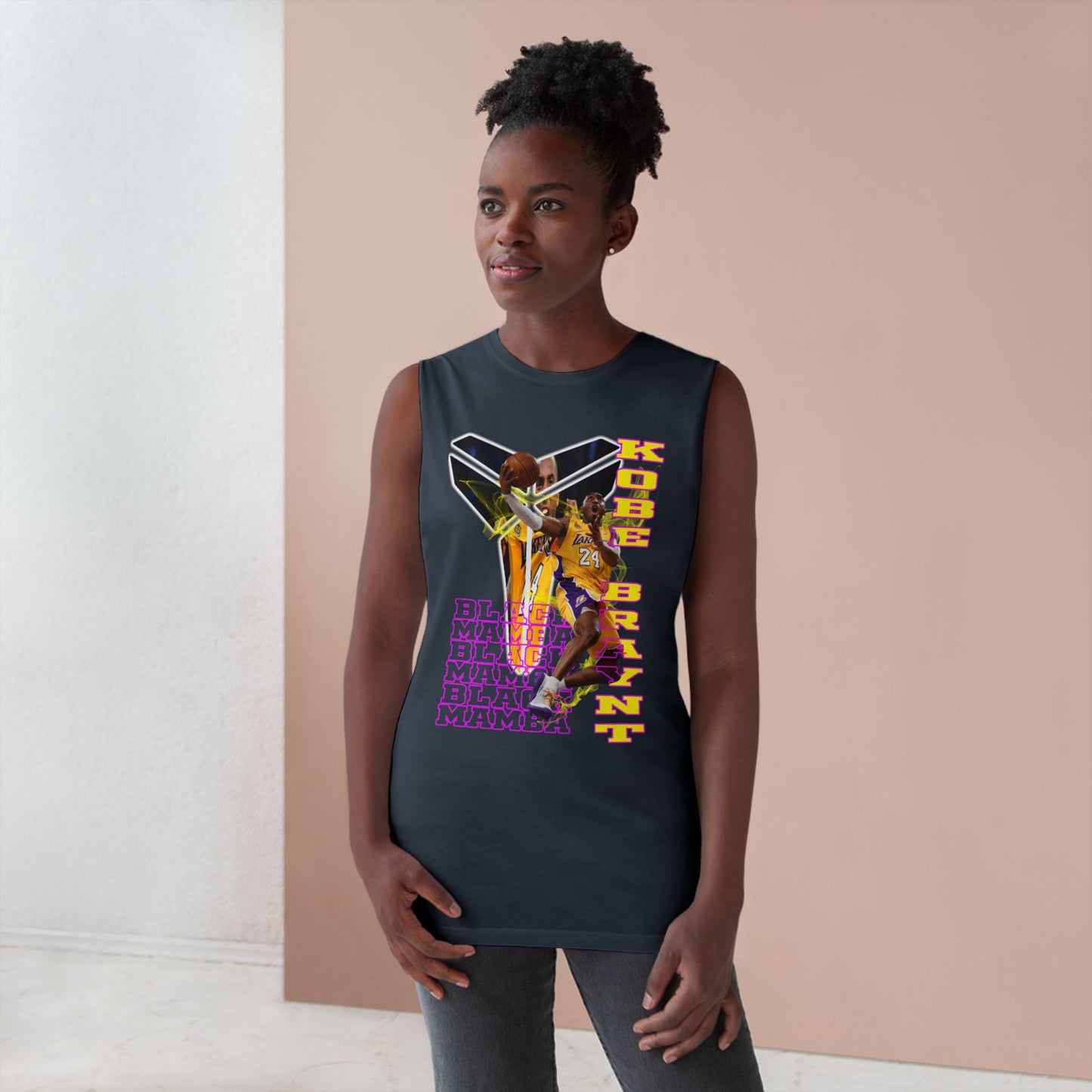 Kobe Bryant Unisex Tank Top, Basketball Apparel, Sports Fitness Gear, Tribute Shirt, Gift for Athletes, Summer Sportswear