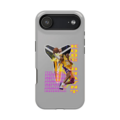 Impact-Resistant Phone Case — Bold Retro Basketball Graphic