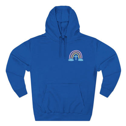 Child of a God Citizen of Heaven Hoodie | Pastel Rainbow Faith Design