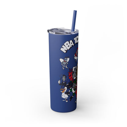 NBA Toons Skinny Tumbler with Straw, 20oz - Stylish Drinkware for Sports Fans, Gift for Birthdays, Holidays, Basketball Lovers, Fun [...]