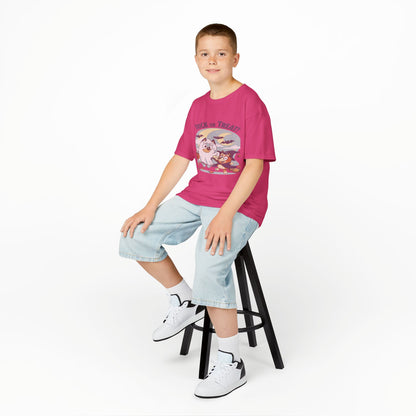 Kids Halloween T-Shirt, Trick or Treat Tee, Fun Ghost & Owl Shirt, Spooky Season Apparel, Cute Costume Top for Kids