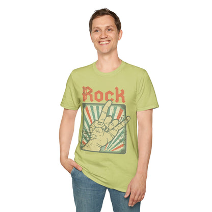 Rock On Unisex T-Shirt - Music Lover Gift, Concert Wear, Casual Style, Graphic Tee, Rock n Roll Apparel