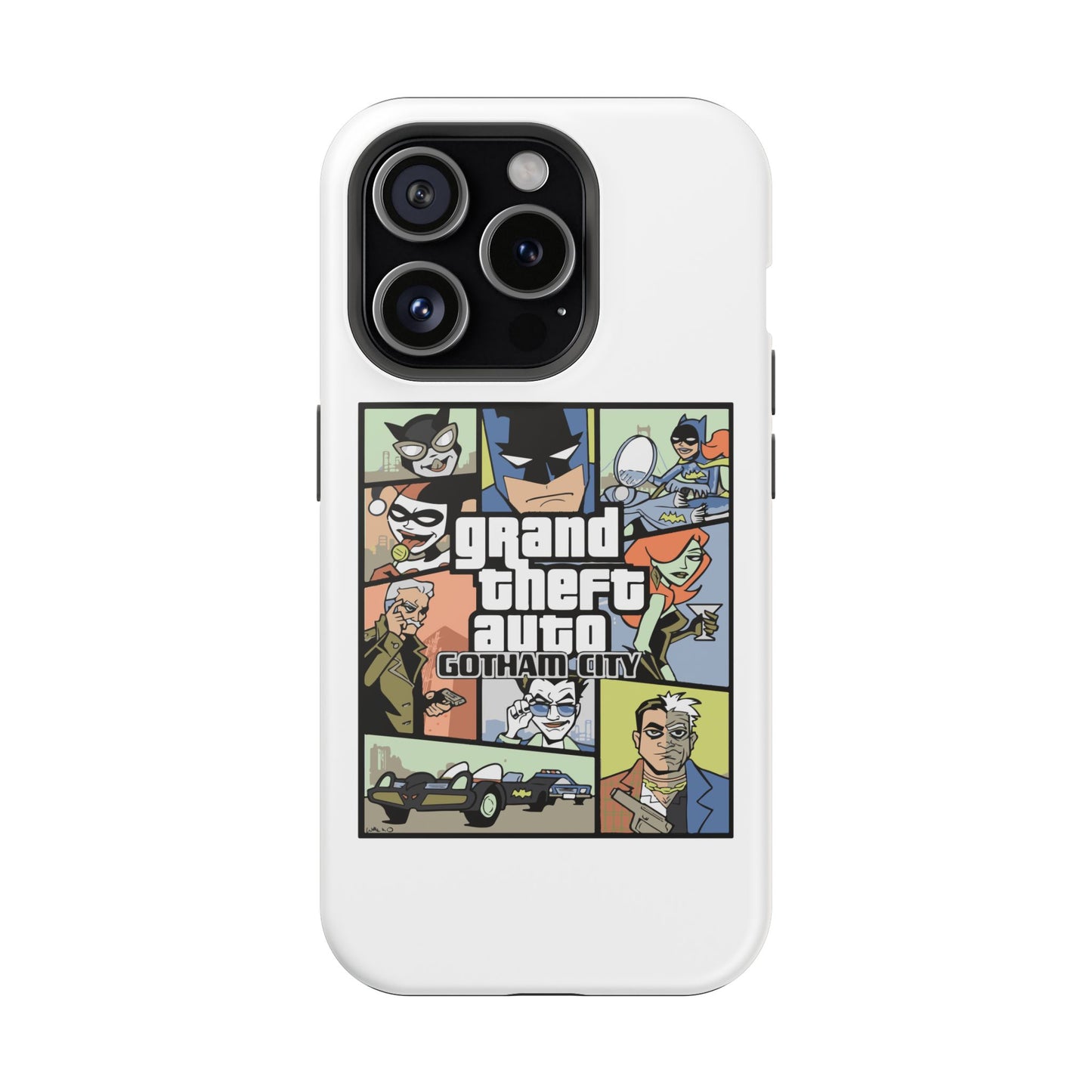 Grand Theft Auto Magnetic Tough Case, Gaming Phone Case, GTA Art Phone Cover, Gifts for Gamers, Cool Cell Phone Case