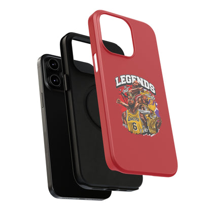 Legends Basketball Graphic Phone Case — Impact-Resistant iPhone Cover