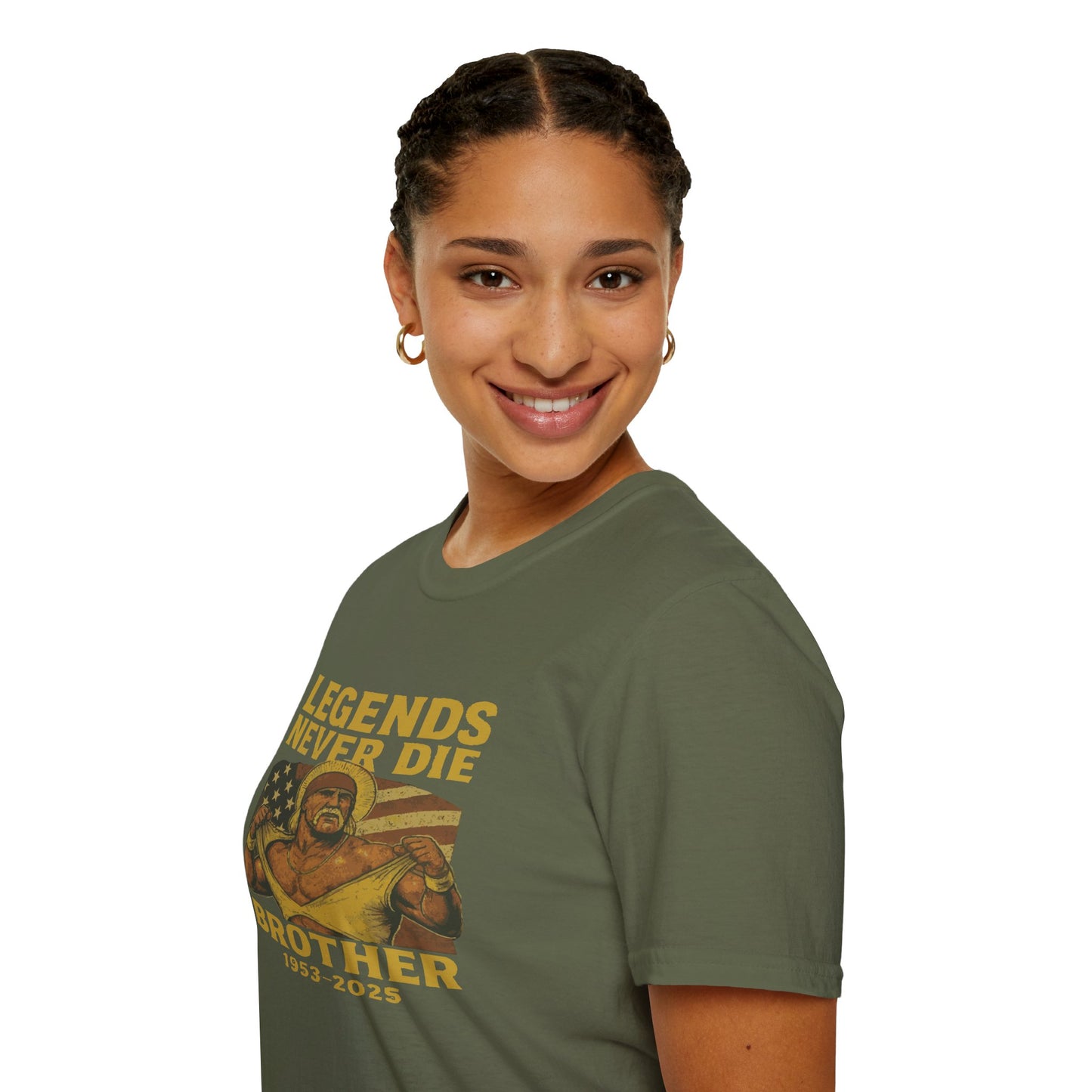 Legends Never Die Brother Memorial T-Shirt – Vintage Tribute Tee (1952–2023)