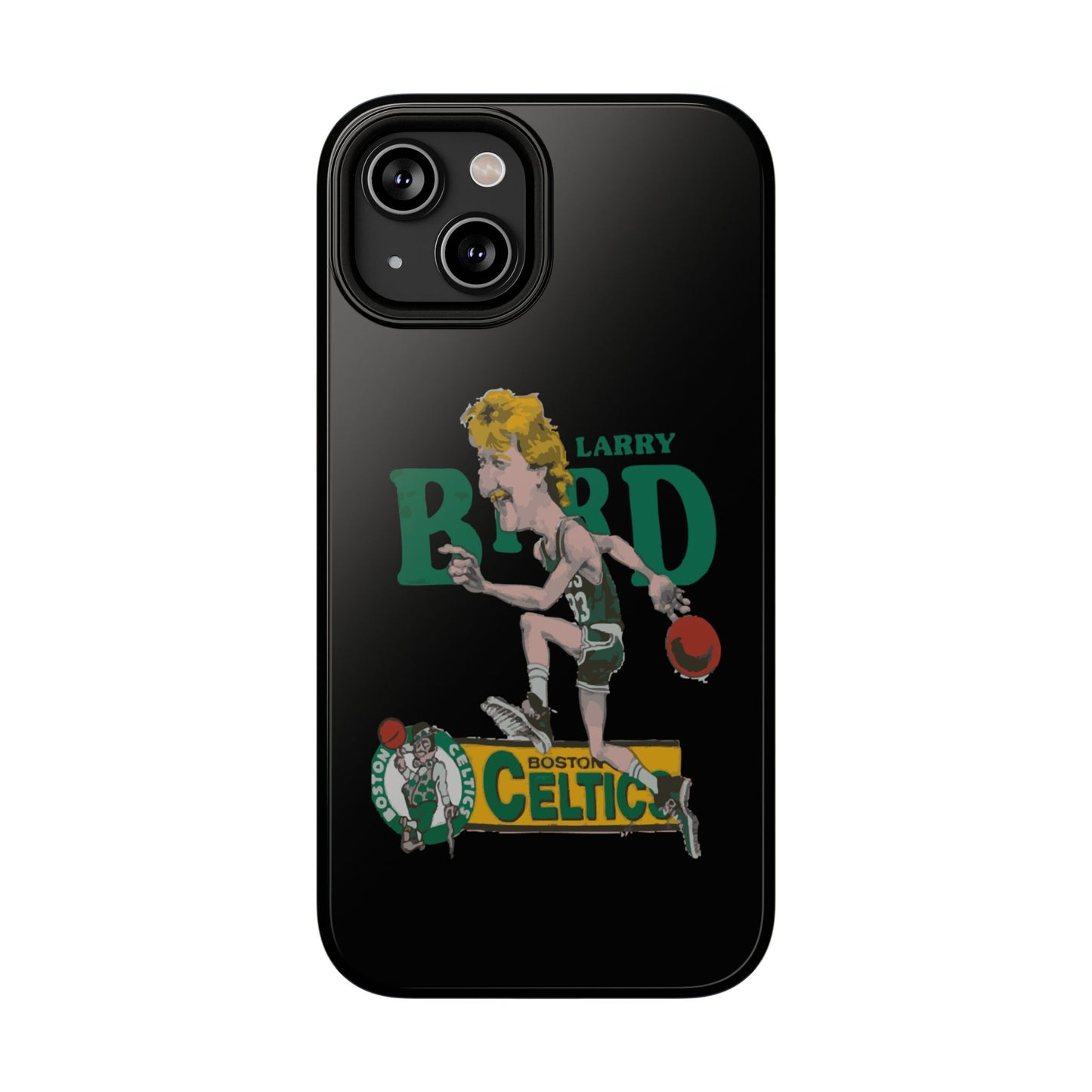 Larry Bird Impact-Resistant Phone Case, Sports Fan Gift, Basketball Accessories, Celtics Merchandise, Unique Phone Cover