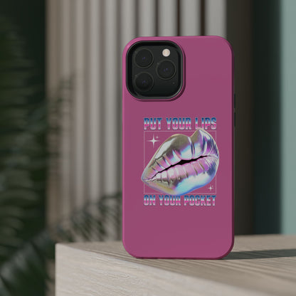 Stylish Magnetic Tough Phone Cases, Trendy Phone Accessories, Unique Gift Idea, Fun Expression Cases, Customizable Designs