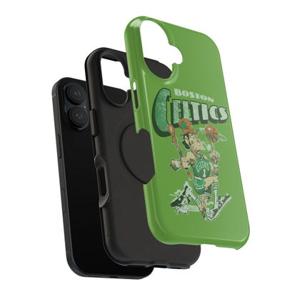 Boston Celtics Impact-Resistant Phone Case, Basketball Phone Cover, Sports Fan Gift, Sturdy Phone Case, NBA Merchandise, Team Spirit Decor