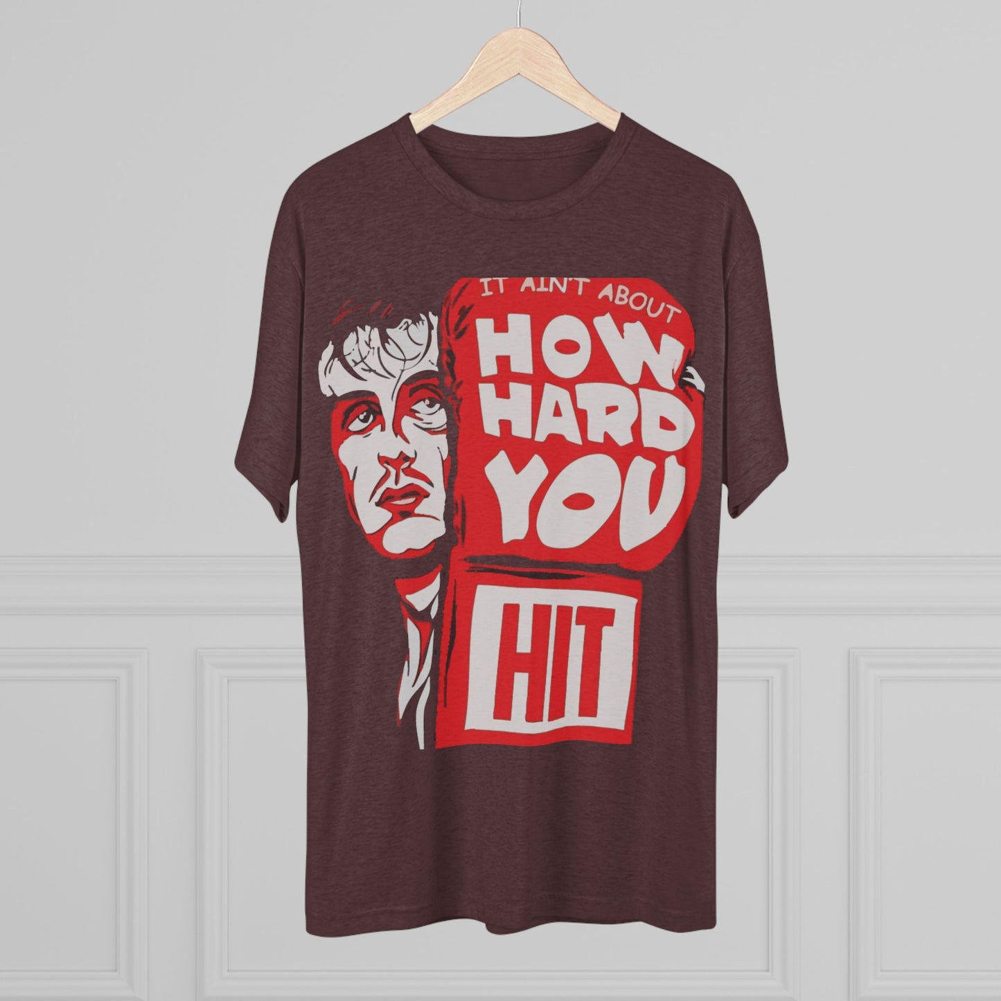 Rocky Fitness Tee - Unisex Tri-Blend Crew Tee