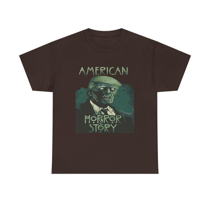 American Horror Story Unisex Heavy Cotton Tee, Horror Fan Gift, Graphic Tee, Halloween Costume, TV Show Merch